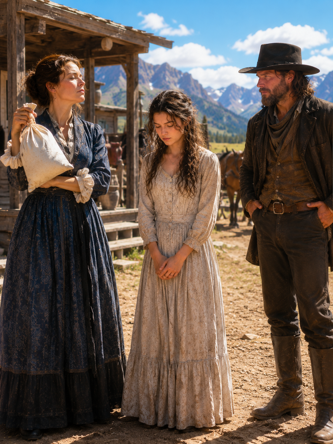 Her Stepmother Sold Her for a Bag of Flour—But the Mountain Man Never Touched Her