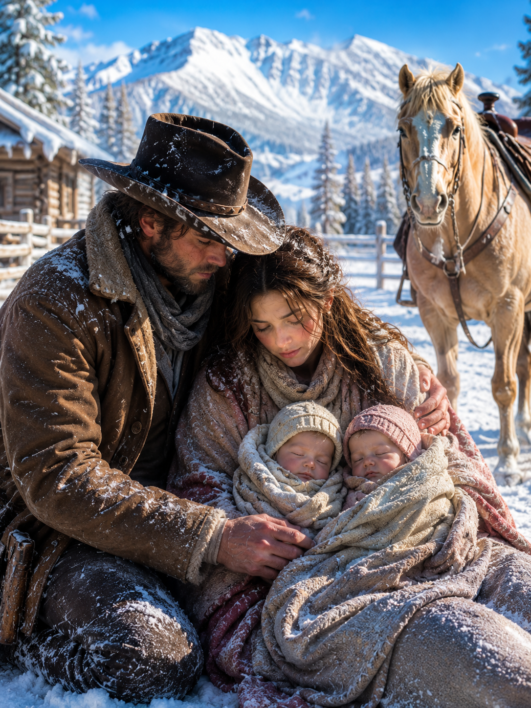 A Rancher Found a Beaten Woman and Her Twin Babies Freezing in the Snow—Then Learned Why They Were Left to Die