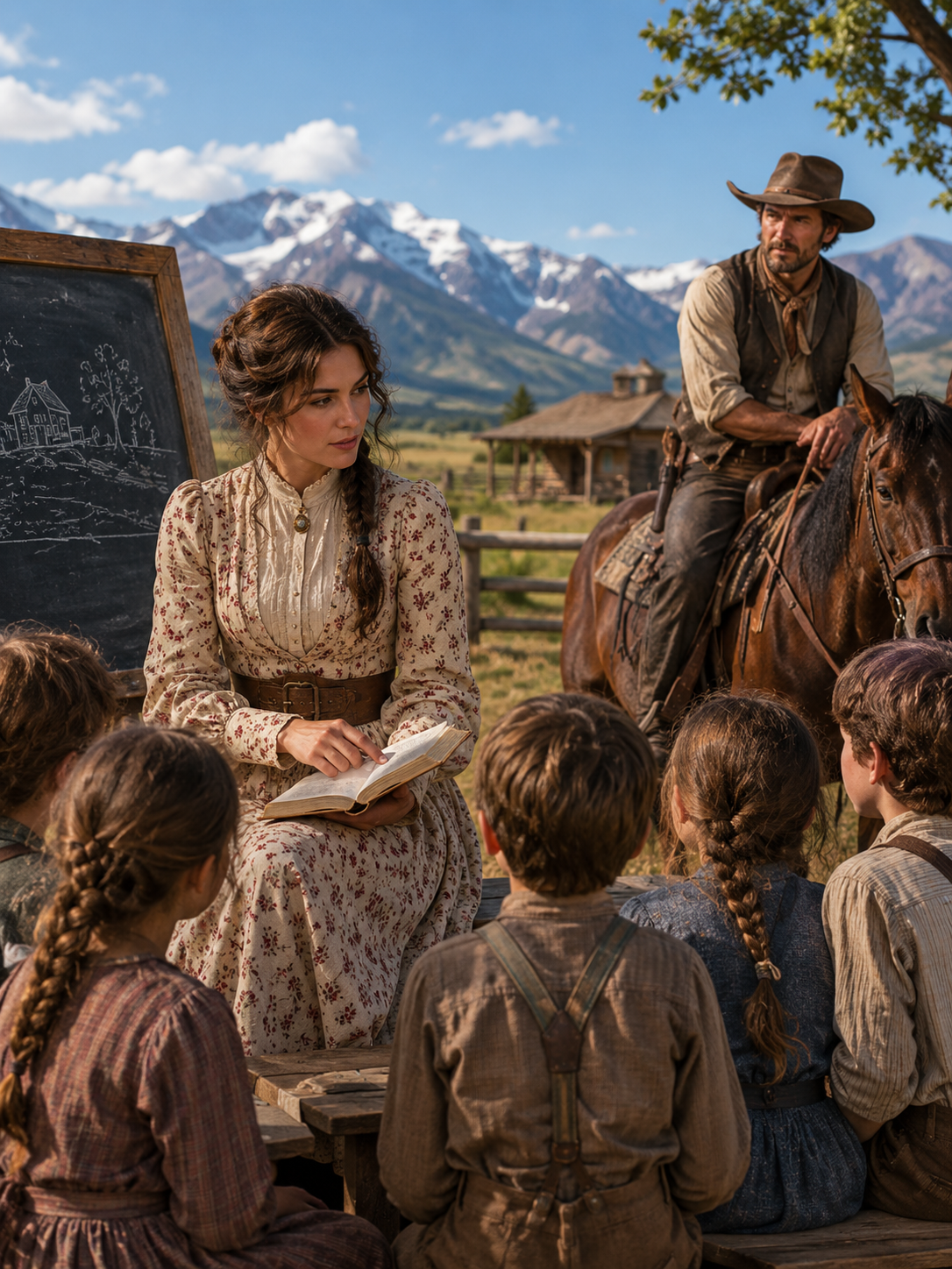 He wanted a mail order bride — she was a schoolteacher who tamed the wild west and his heart