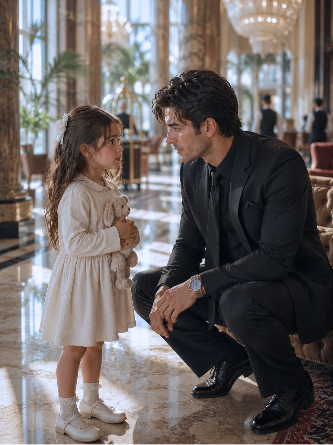 The Mafia Boss Never Knew He Had A Daughter Until She Found Him In A Luxurious Hotel