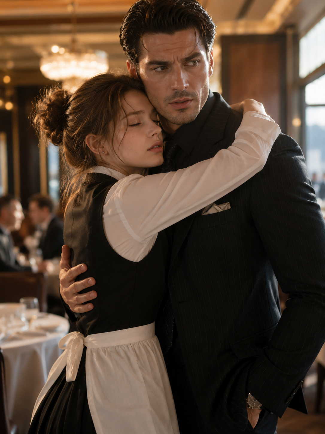 A Blind Poor Waitress Hugged The Wrong Man—The Rich Mafia Boss Found His True Love In That Moment