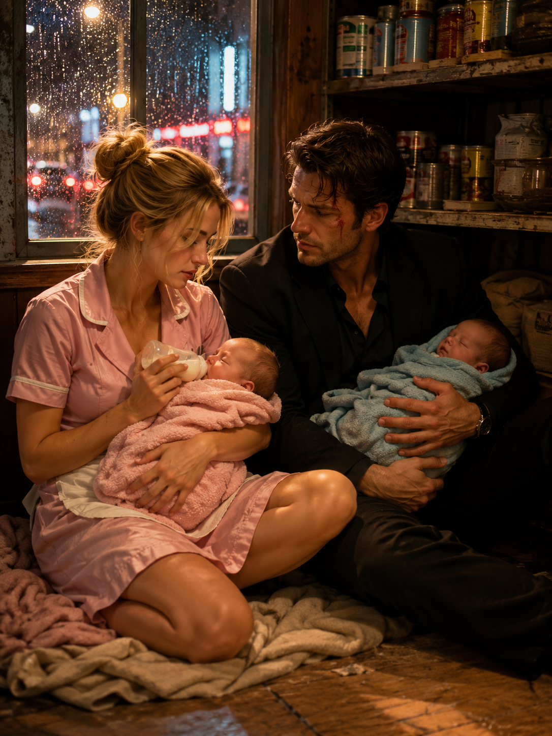 A Bleeding Man Crawled Into Her Diner With His Twins — She Didn’t Know He Ruled Boston’s Underworld