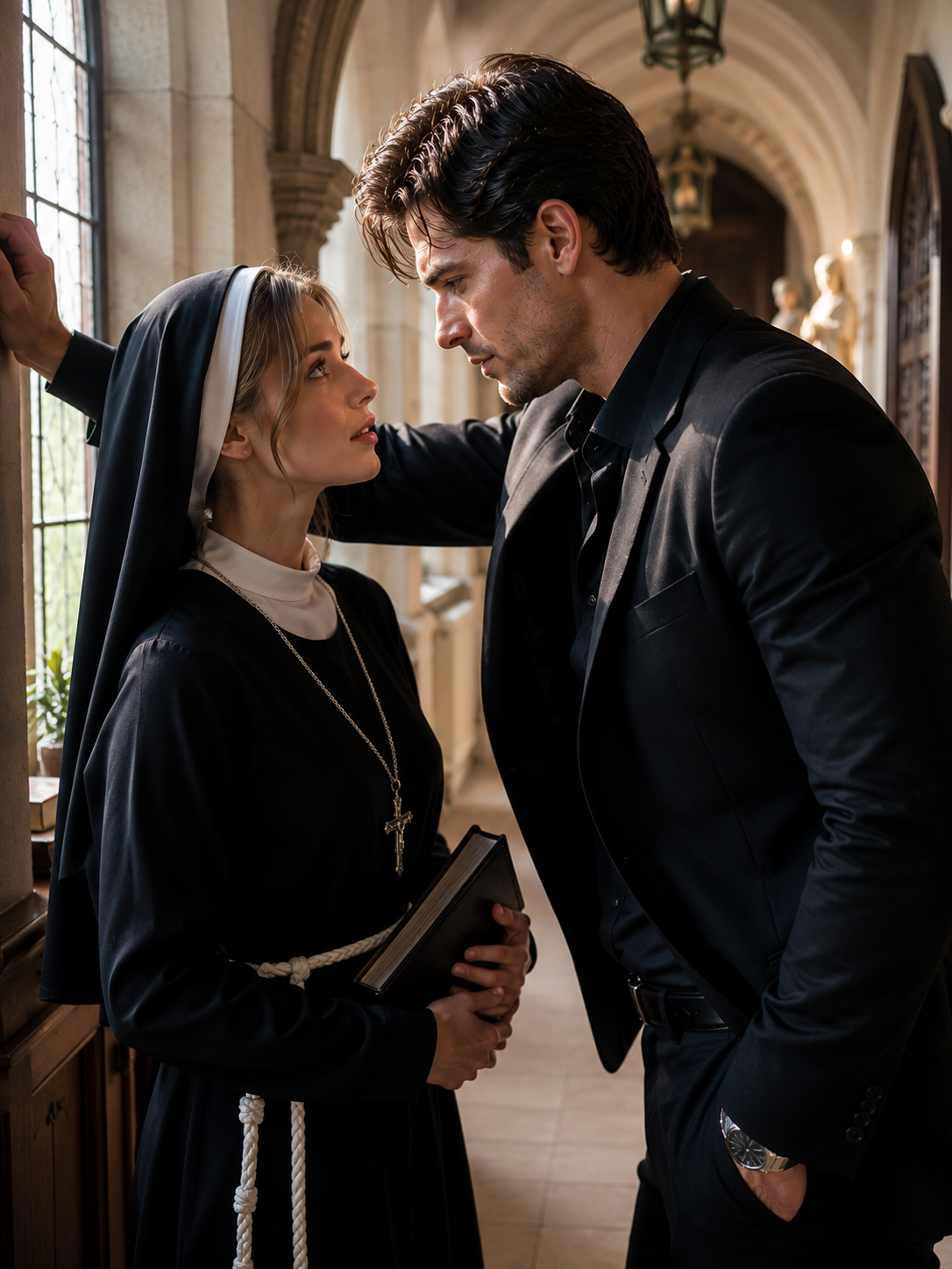 The Mafia Boss Came to the Convent to Hide—He Never Expected to Fall for the Nun Who Saved Him