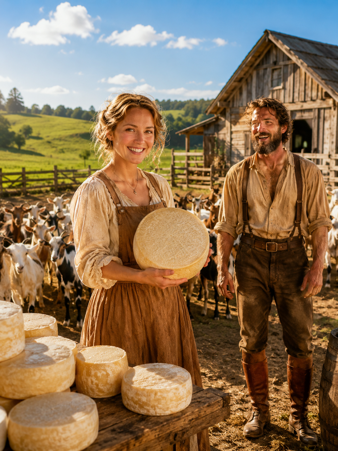 She paid $2 for 37 dying goats—the cheese that survived the heat shocked the whole valley