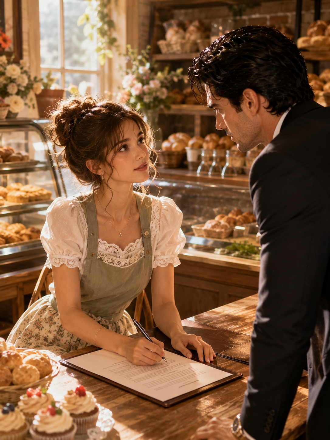 She Signed a One-Year Marriage Contract to Save Her Bakery—But He Kept Making the Divorce Papers Disappear