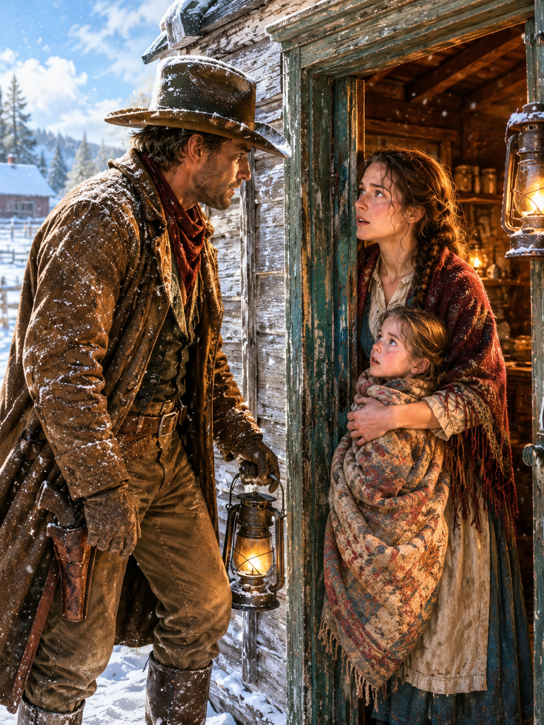After He Fixed Her Heater in a Blizzard, She Whispered, Stay—This House Needs You Too
