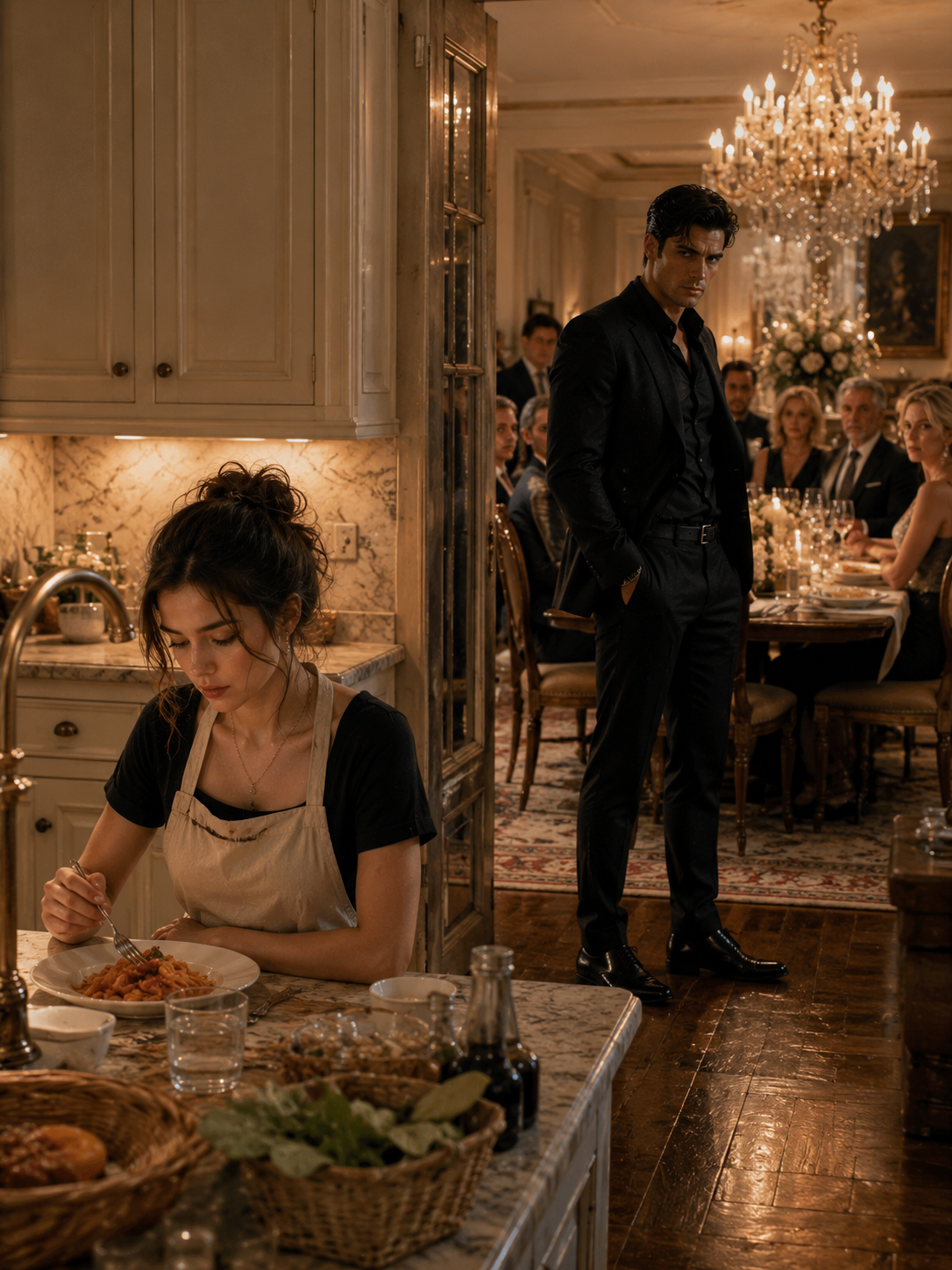 His Mother Made Her Eat Alone in the Kitchen—The Mafia Boss’s Next Move Silenced the Table