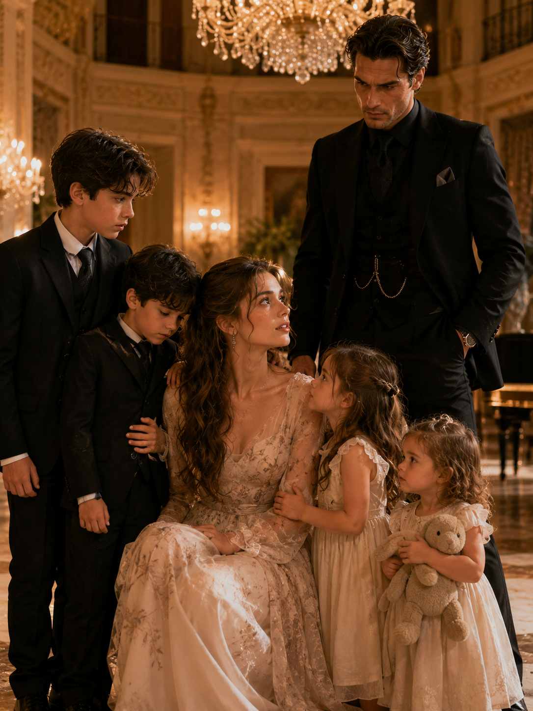 Her Parents Sold Her for Being Barren——Then a Lonely Mafia Boss With 4 Children Came for Her