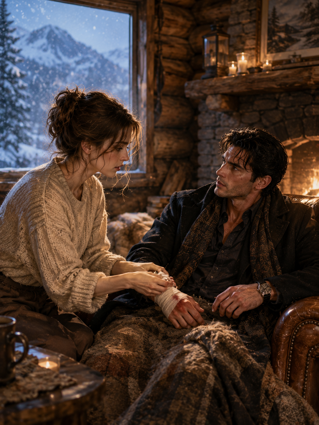 A Stranger Knocked on Her Cabin Door During the Storm — She Had No Idea He Was a Billionaire