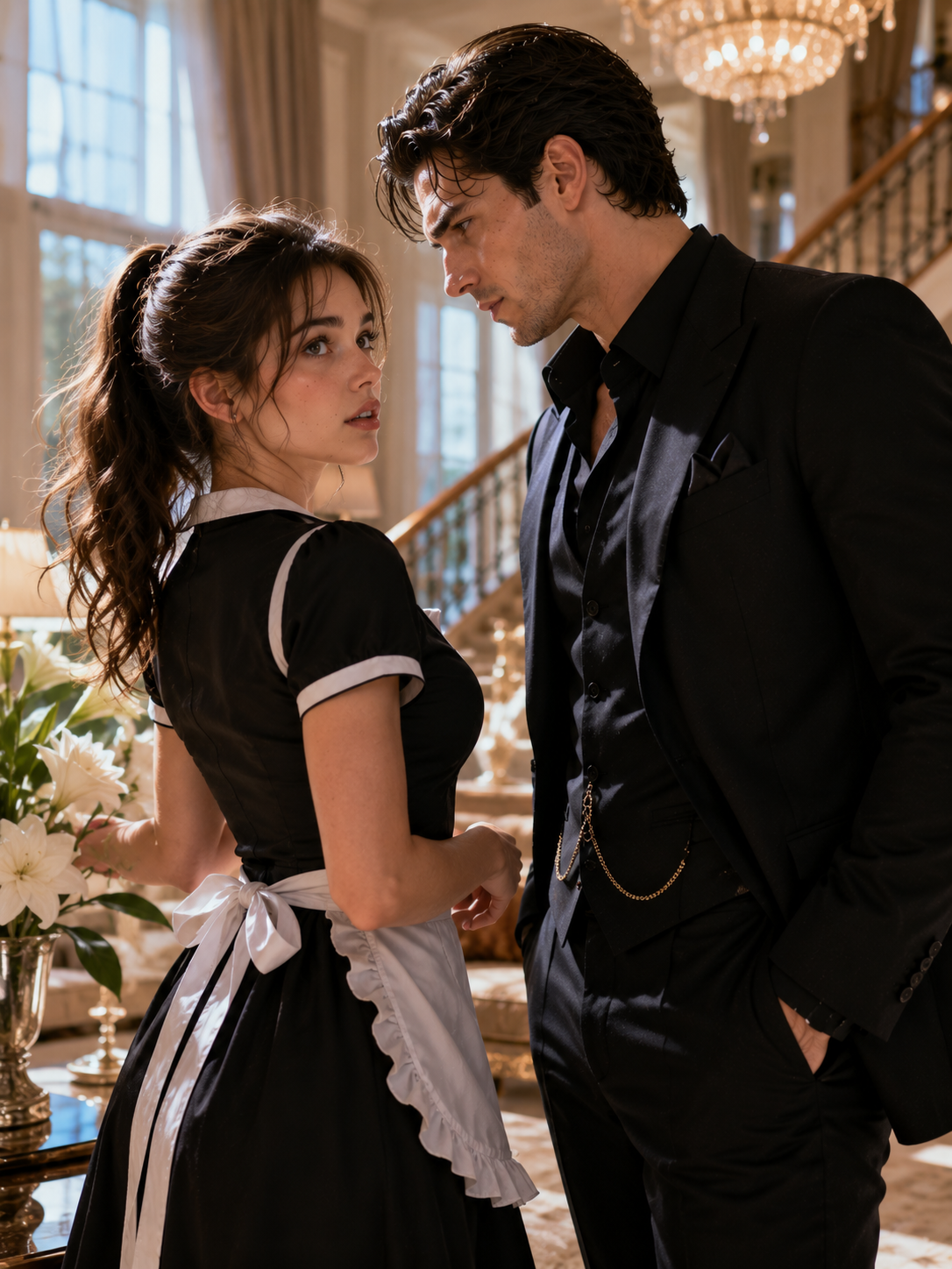 “You Look Too Beautiful” — The Mafia Boss Saw His Maid and Swore No Other Man Would Ever Lay Eyes on Her