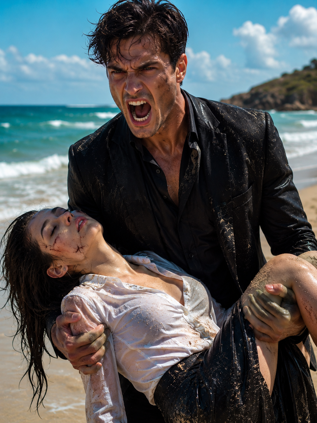 The Mafia Boss Found His Secretary Half-Dead on the Beach—Then His Rage Terrified Everyone