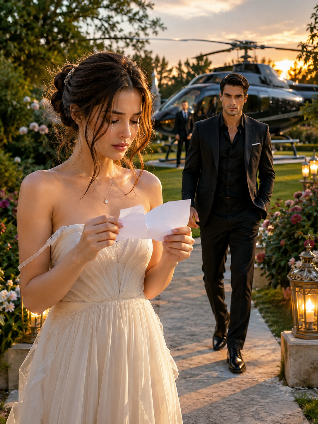 She Ended the Engagement Without a Word—Minutes Later, a Billionaire Arrived by Helicopter