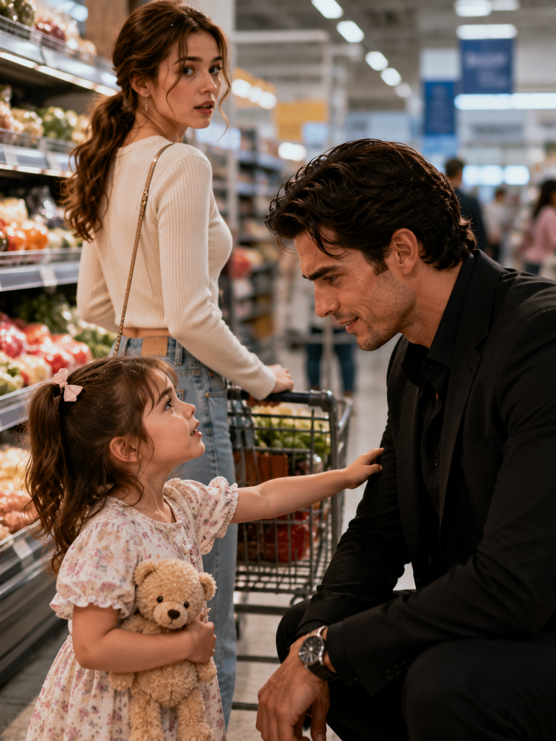 “Will You Be My Daddy?” The Little Girl Asked—Then The Mafia Boss Smiled Until He Saw Her Mother