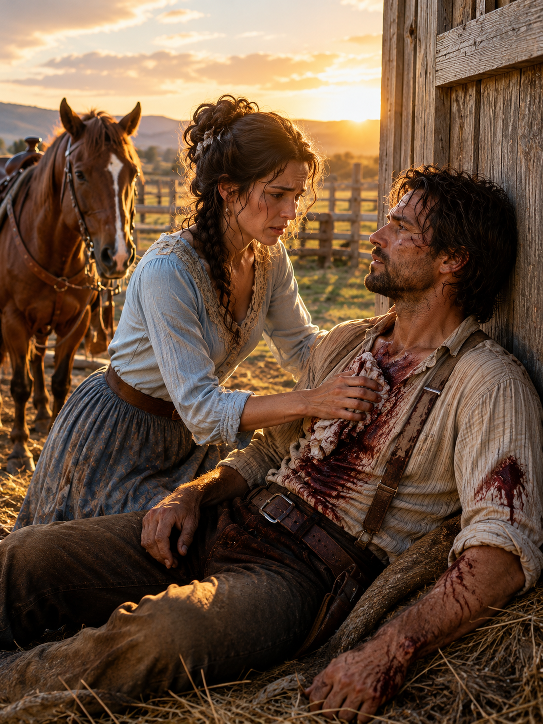 A Bleeding Stranger Begged For Shelter At Sundown — The Lonely Widow Never Knew He Was Kansas’s Most Wanted Outlaw