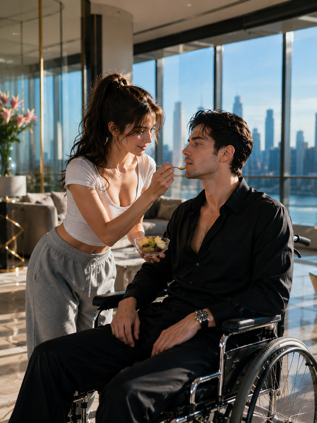 The Paralyzed Mafia Boss Regretted Hiring His Chaotic Caregiver — Until She Did The Impossible