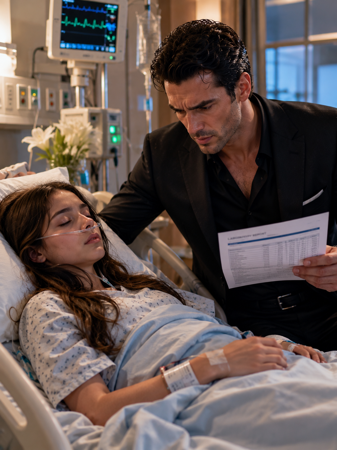 Infertile Mafia Boss Donated Blood To Save A Dying Girl — Until The DNA Test Exposed His Secret Daughter