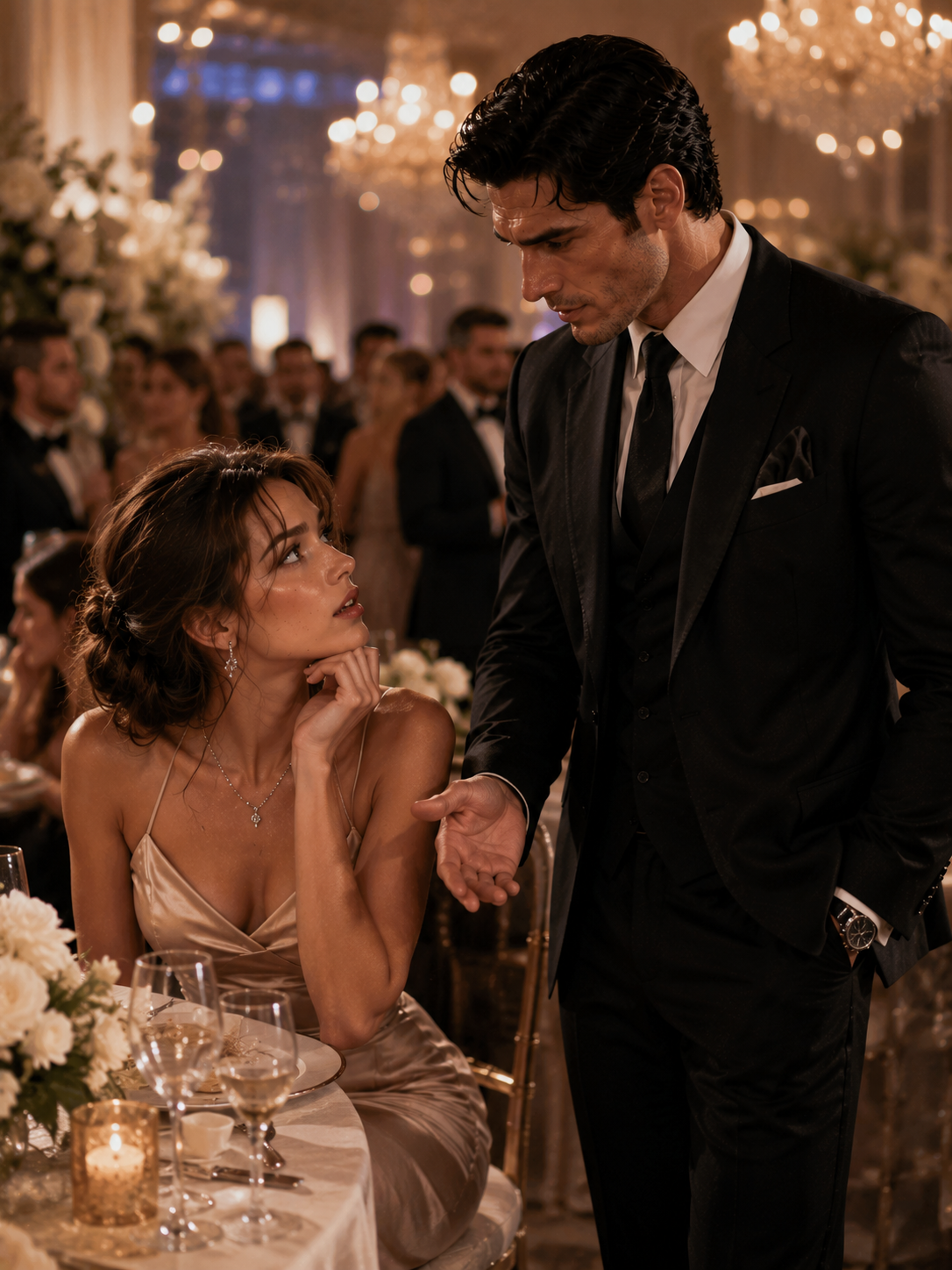 A Lonely Single Mother Was Ignored At The Wedding—Until The Mafia Boss Said, “Pretend You’re My Wife! Dance With Me Now!”