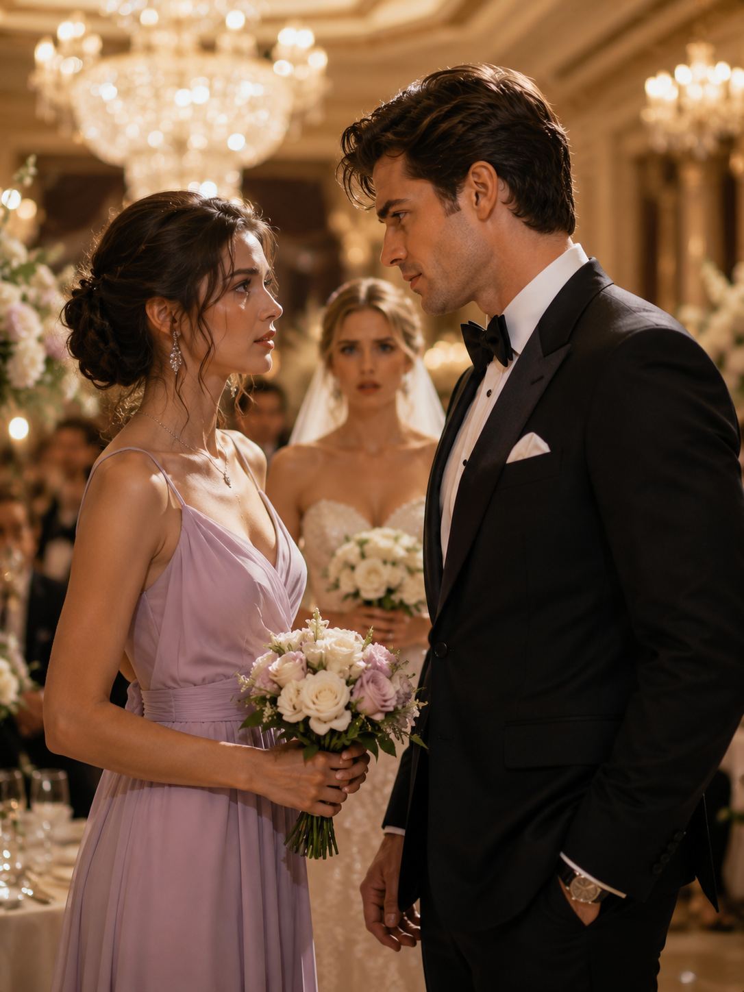 She Was Only the Maid of Honor—Until the Billionaire Chose Her Over the Bride