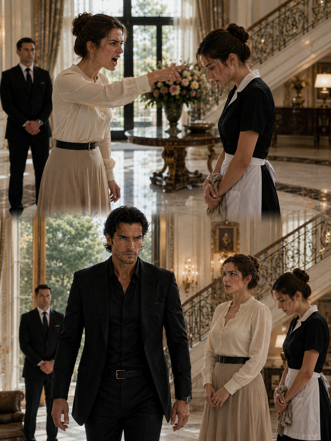 “GET OUT OF MY HOUSE!” THE FIANCÉE SCREAMED AT THE MAID — SECONDS LATER, THE MAFIA BOSS…