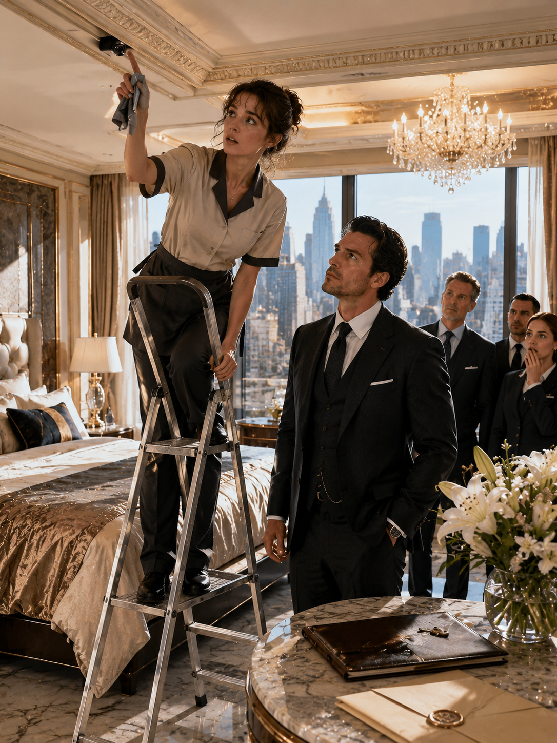 A Janitor Found a Hidden Camera Above the Mafia Boss’s Bed—Hours Later, New York’s Elite Witnessed the Truth