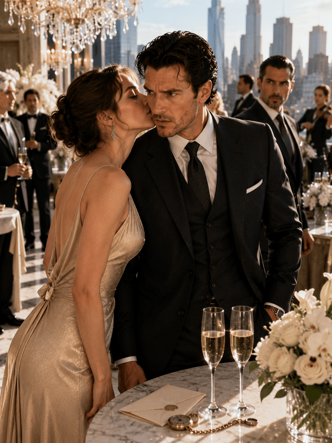 She Kissed the Mafia Boss to Save His Life—Then Whispered, “Someone Close to You Is Lying.”