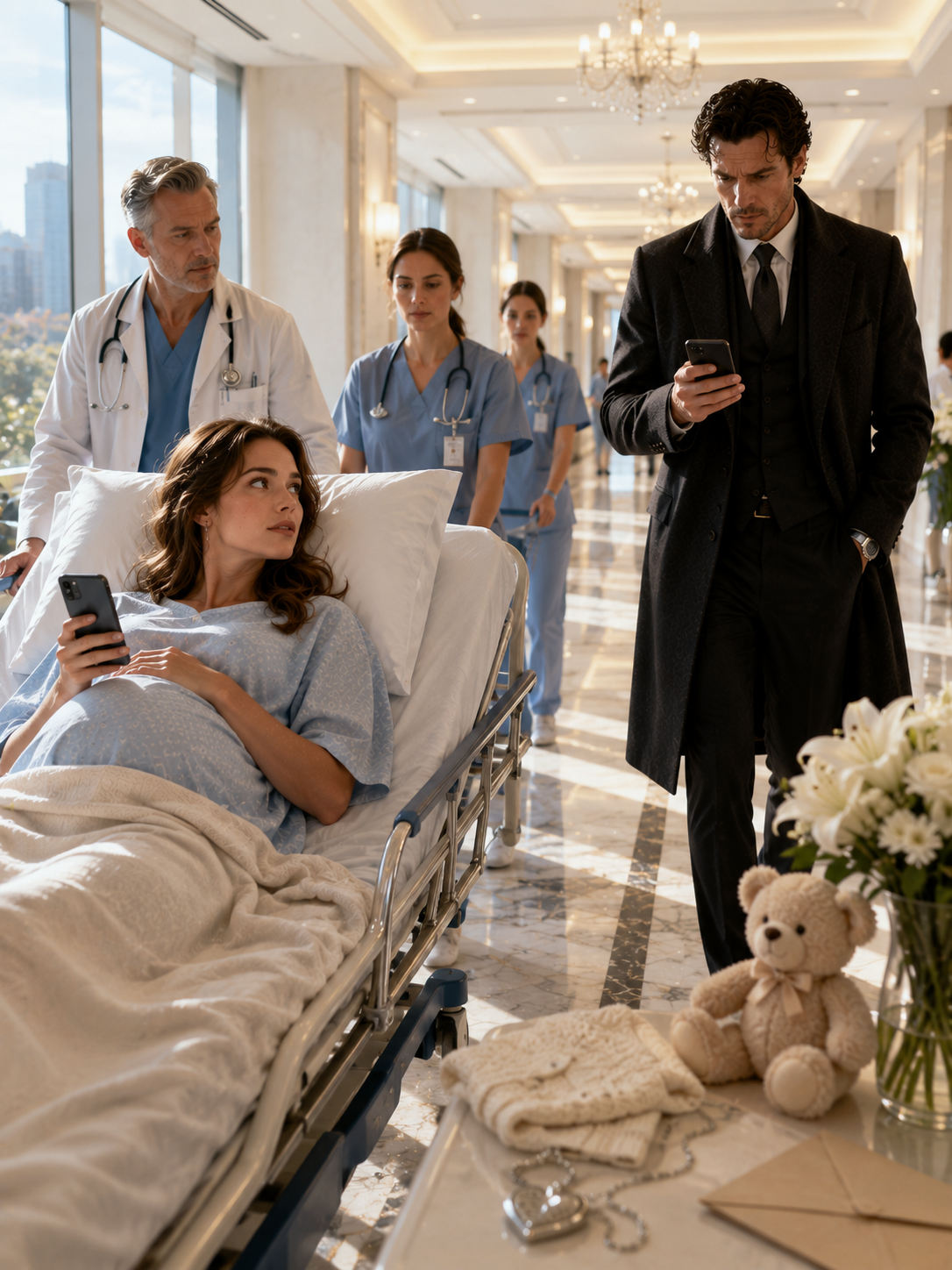 I Accidentally Texted the Wrong Man While They Rushed Me Into Emergency Surgery to Deliver My Baby—His Reply Changed Everything