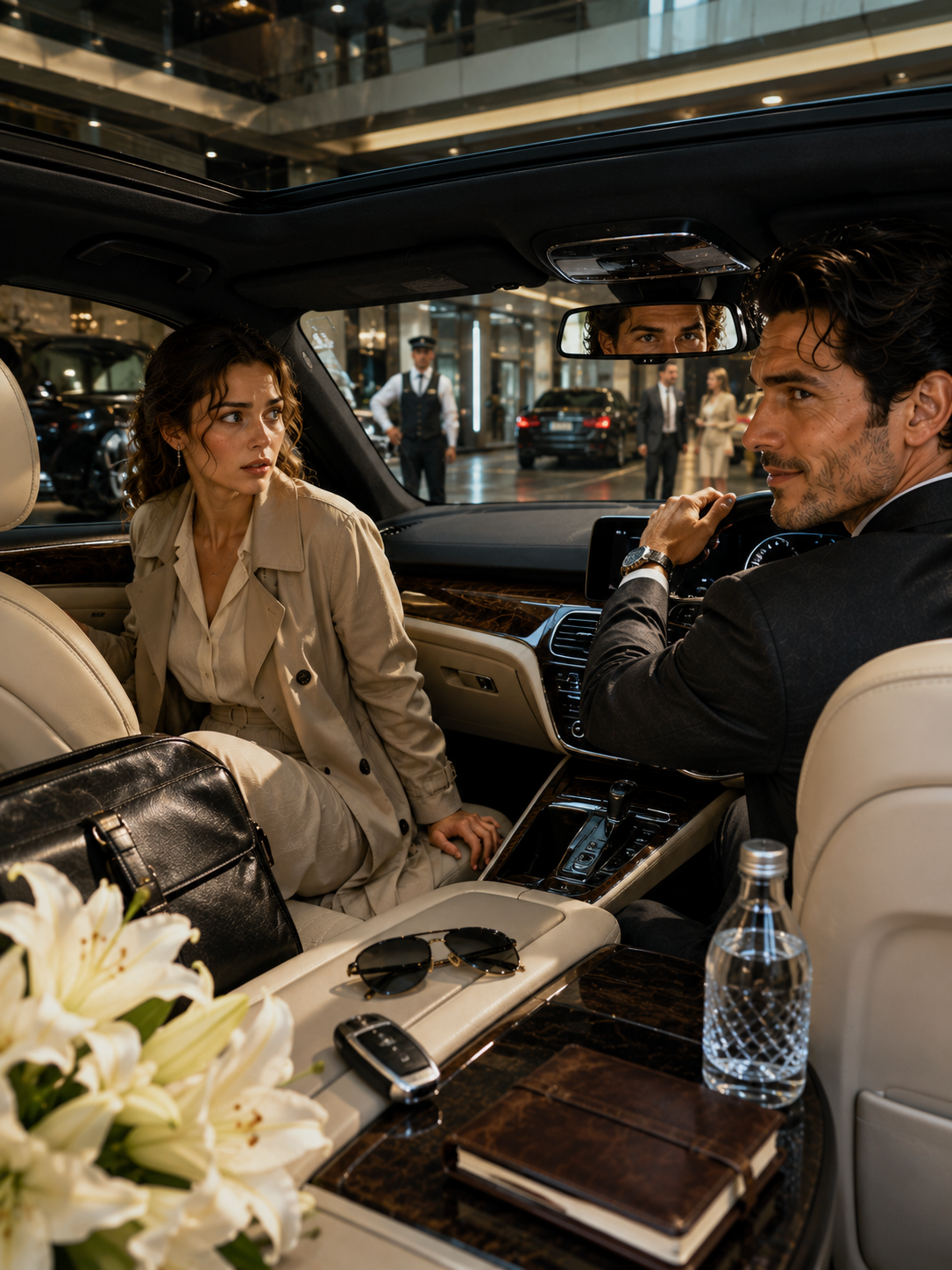 She Hid in the Mafia Boss’s Car to Escape a Hitman—Then He Locked the Doors and Whispered “Found You”