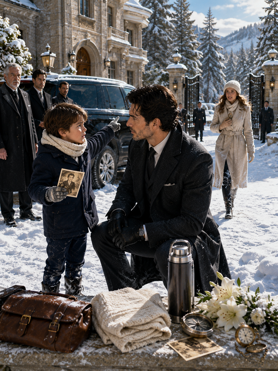 A Boy Begged the Mafia Boss to Find His Missing Mother—The Blizzard Revealed Her Loyalty and a Traitor’s Betrayal