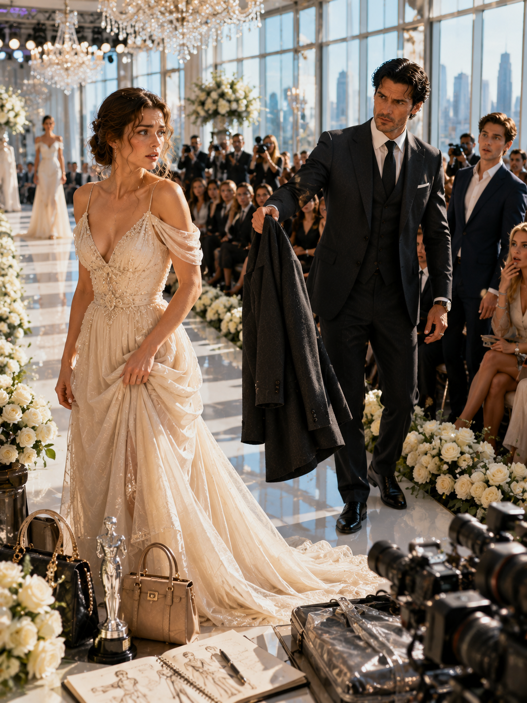 Her Ex Tore Her Dress Apart at a Fashion Show—A Mafia Boss Watching Decided Her Shame Would Become Her Comeback