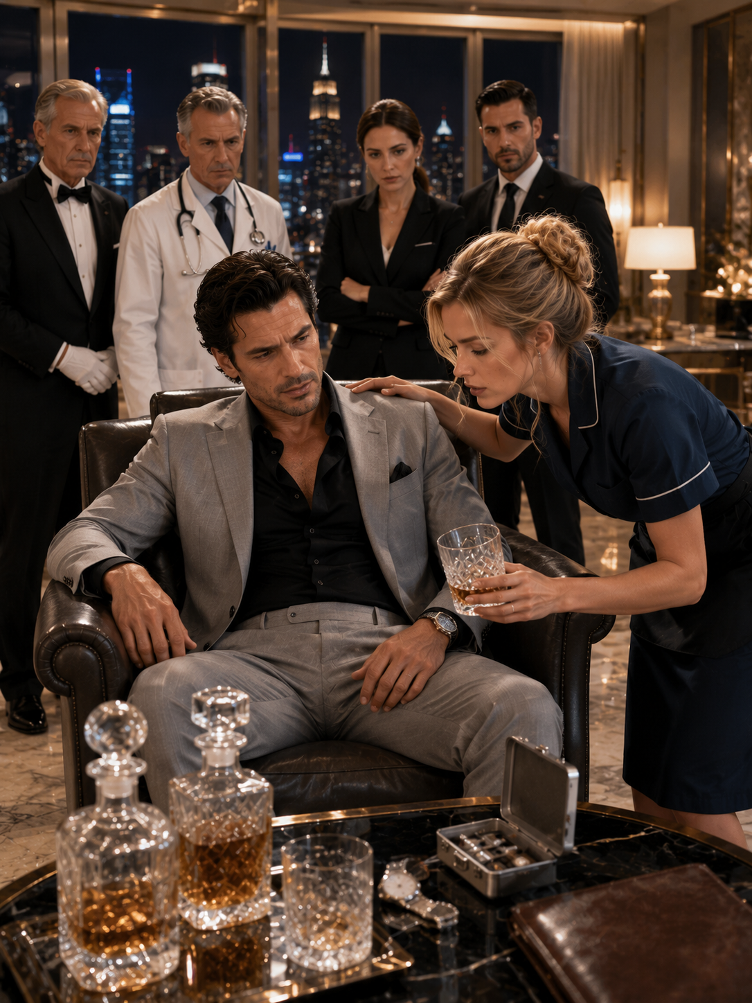 The Untouchable Billionaire Mafia Boss Was Dying in His Penthouse—Until the Cleaning Lady Found the Poison and Exposed the Truth