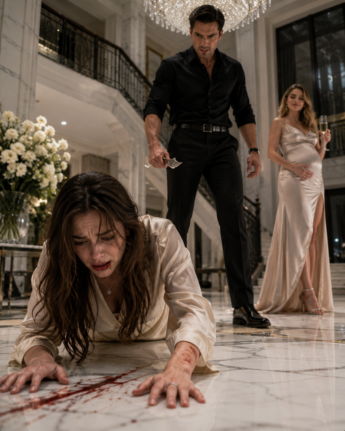 HE STRUCK ME ON MY OWN MARBLE FLOOR WHILE HIS MISTRESS WATCHED — THEN ONE PHONE CALL ENDED HIS ENTIRE EMPIRE