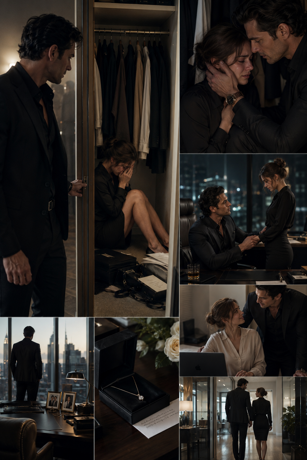 The Mafia Boss Found His Secretary Crying in the Closet—Then Everything Changed
