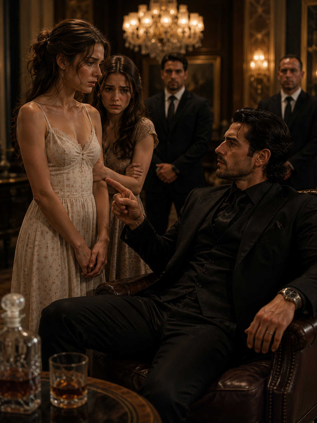 The Mafia Boss Came for My Sister’s Debt—Then Pointed at Me and Said, “I’ll Take You Instead”