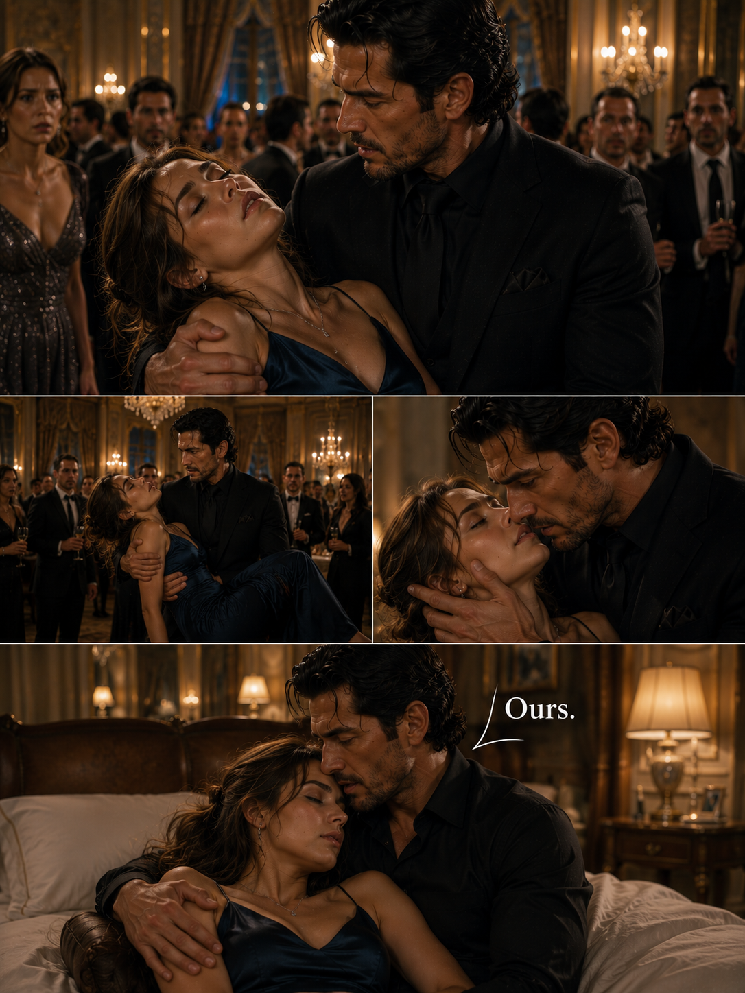 SHE FAINTED AT THE GALA — WOKE UP IN THE MAFIA BOSS’S ARMS, HEARD HIM WHISPER “OURS” — AND BY MORNING SHE WAS RUNNING HIS EMPIRE