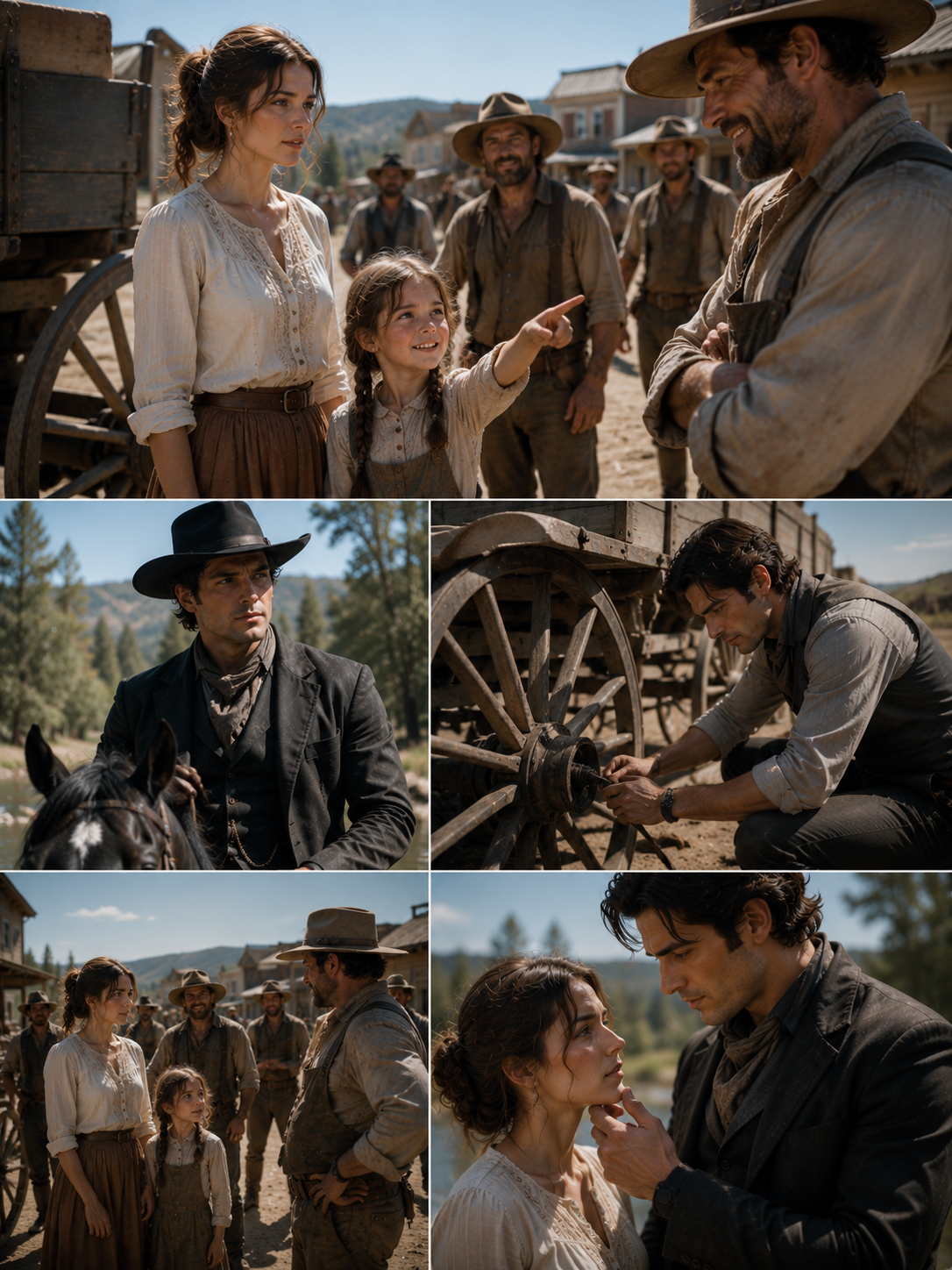 “WHO FIXED YOUR WAGON, MA’AM?” THE FOREMAN LAUGHED — HER SIX-YEAR-OLD POINTED AT HER
