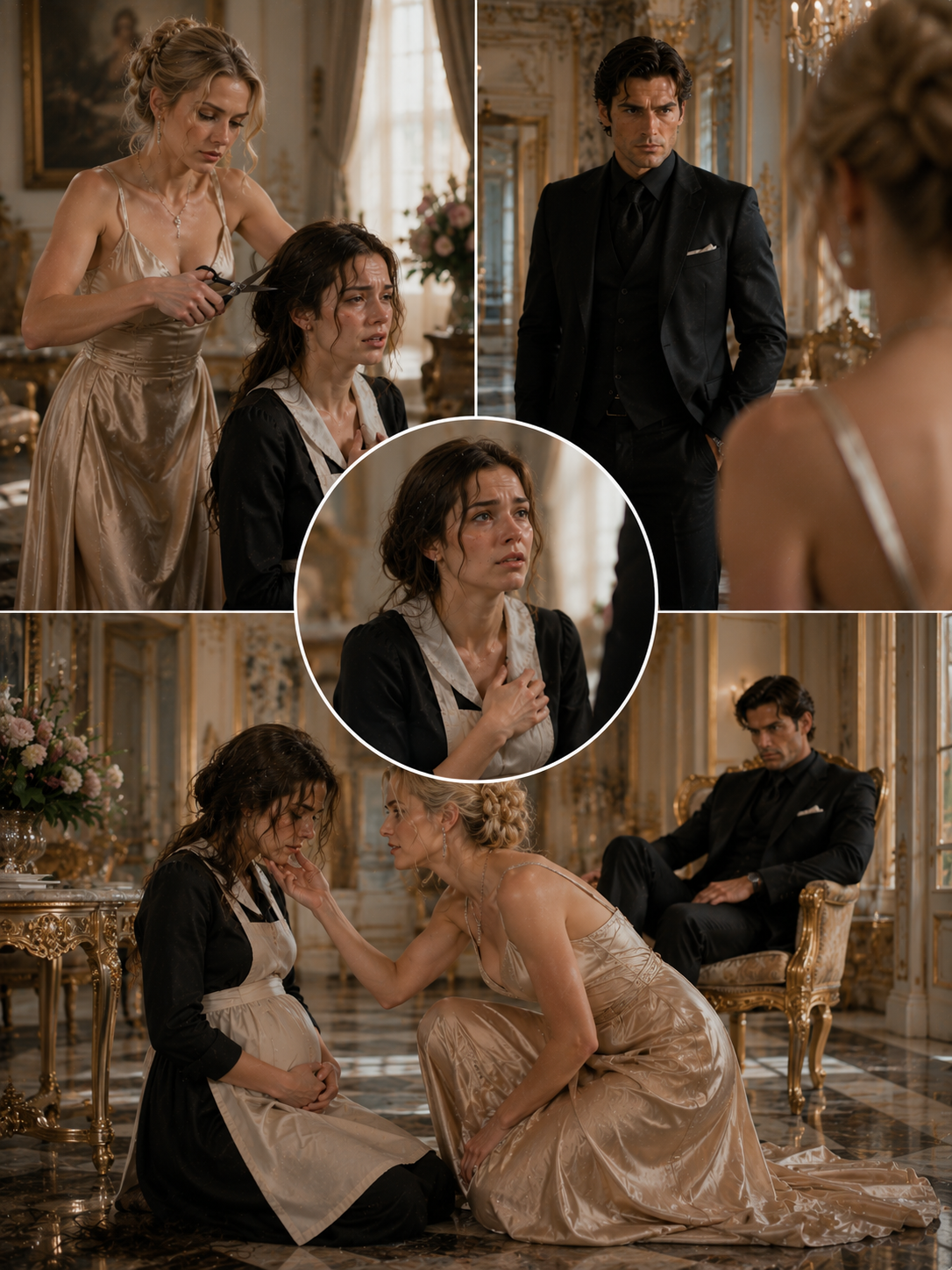 THE MAFIA BOSS’S FIANCÉE CUTS THE PREGNANT MAID’S HAIR — UNAWARE THIS ACTION WILL MAKE HER REGRET IT