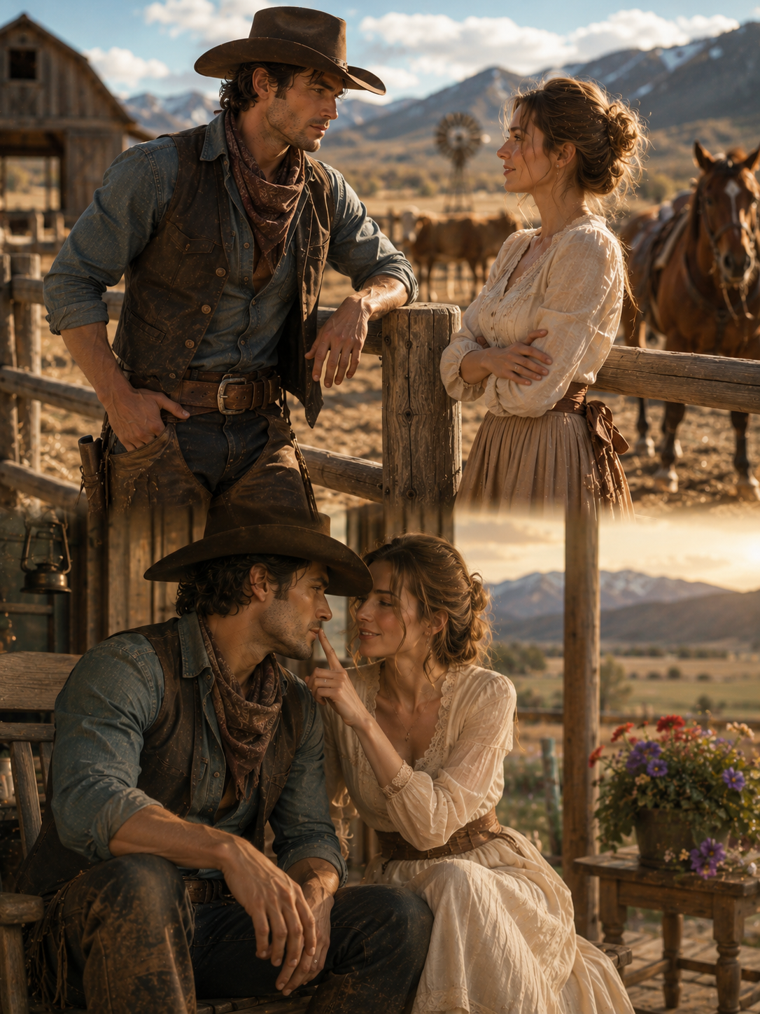 I SAID, “GIVE ME A JOB ON YOUR FARM”… SHE WHISPERED, “I DON’T NEED A COWBOY… I NEED A HUSBAND”