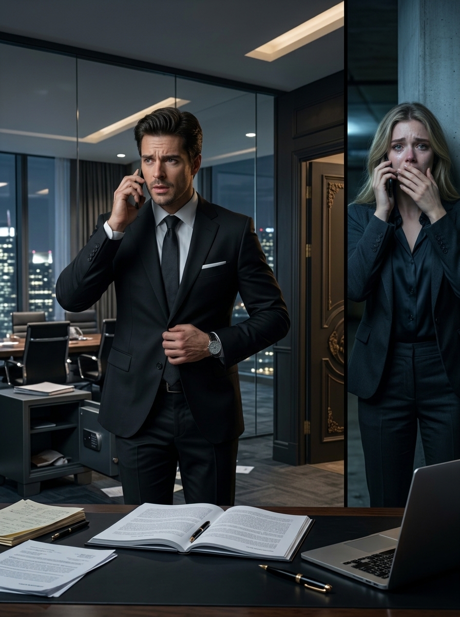“Can You Please Come Get Me?” the Secretary Whispered—The Mafia CEO Heard Fear in Her Voice and Left Everything Behind