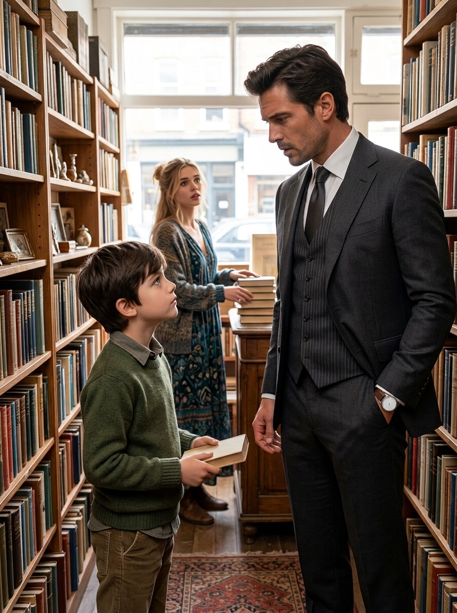 Nine Years After His First Love Vanished, the Mafia Boss Walked Into a Tiny Bookstore and Saw His Own Eyes in Her Nine-Year-Old Son