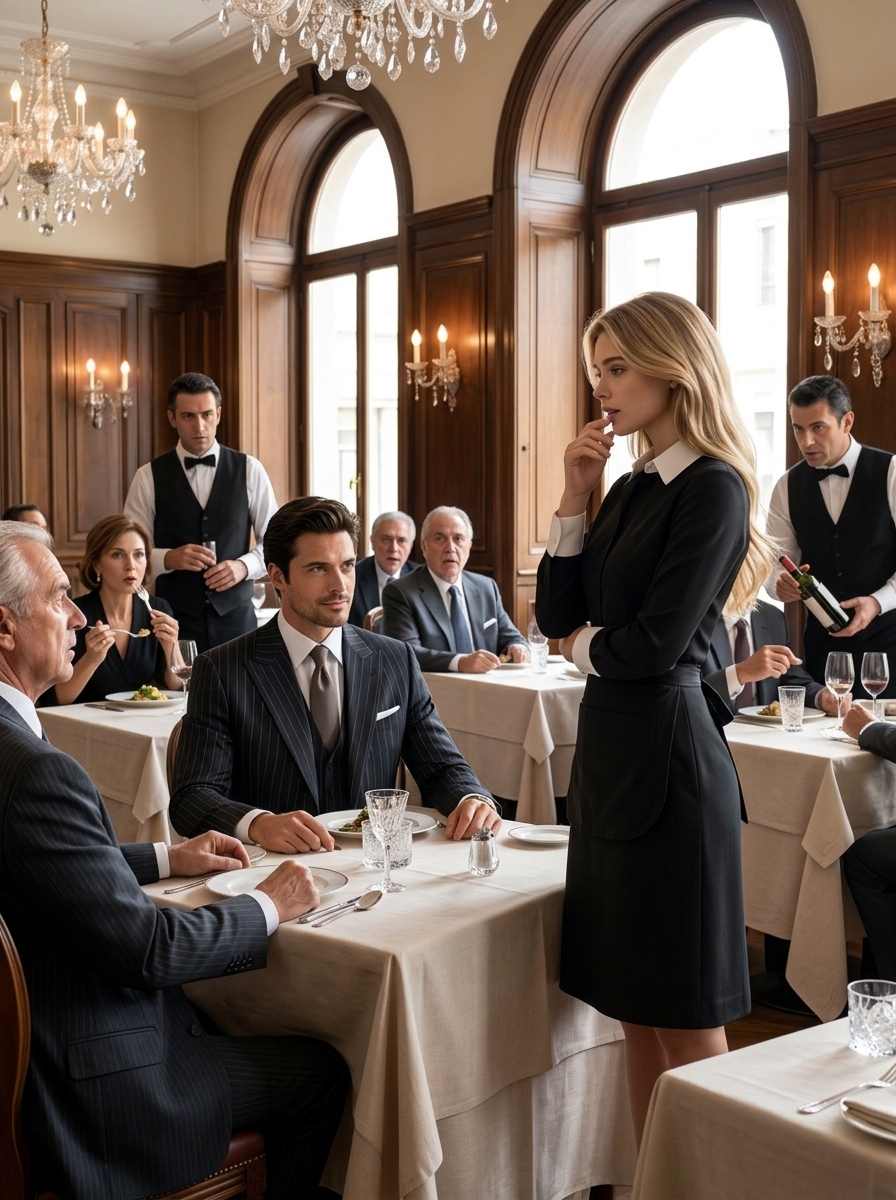 Everyone Ignored the Italian Mafia Boss—Then the Waitress Spoke One Italian Phrase and Froze the Room