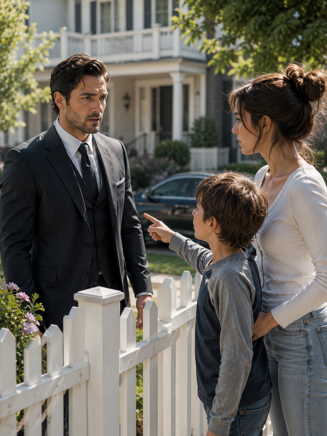 My Billionaire Ex-Husband Moved In Next Door and Froze When My Son Said We Had the Same Eyes