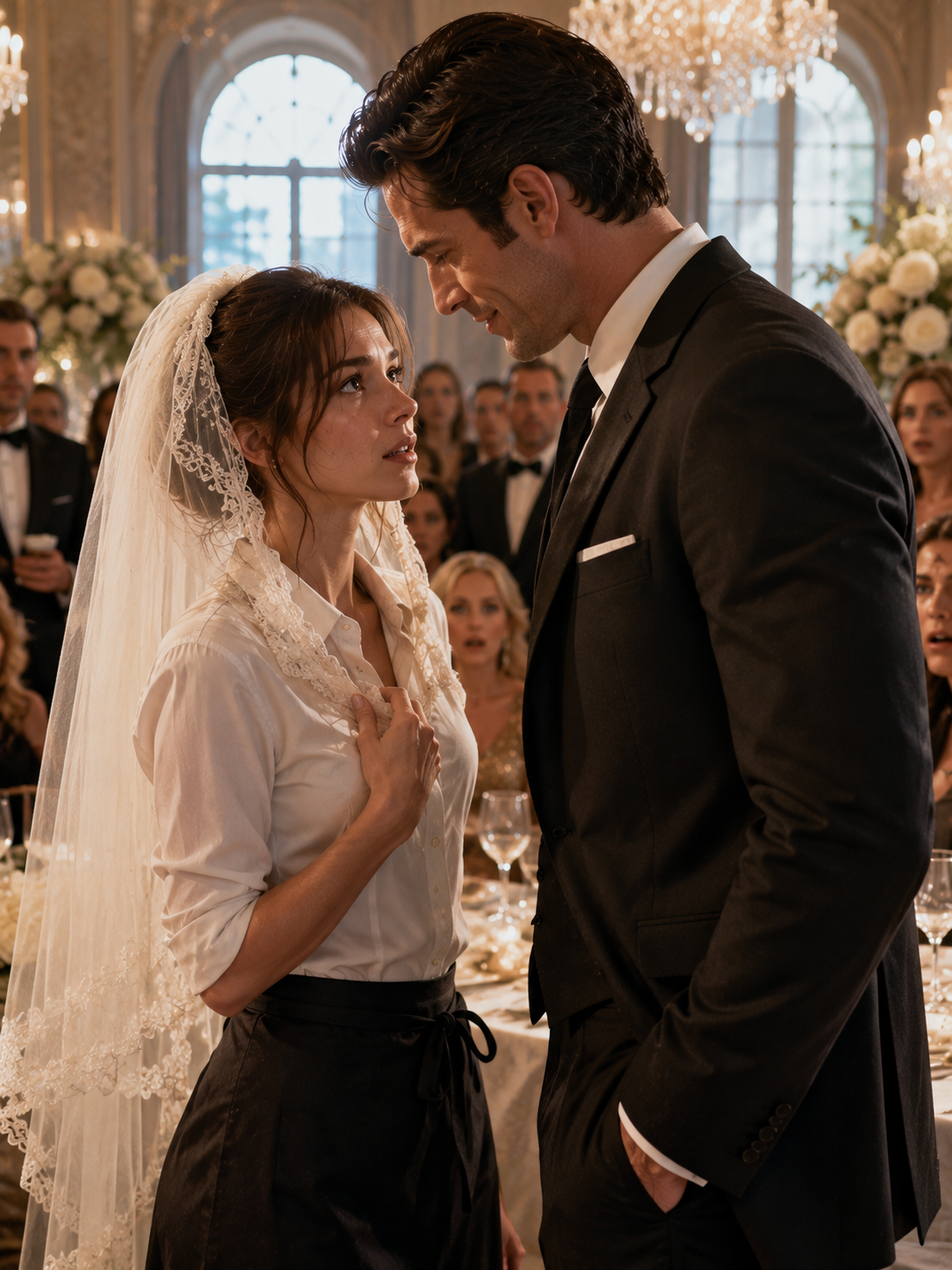 She Wore the Runaway Bride’s Veil for Five Minutes and the Billionaire Asked Her to Stay Forever
