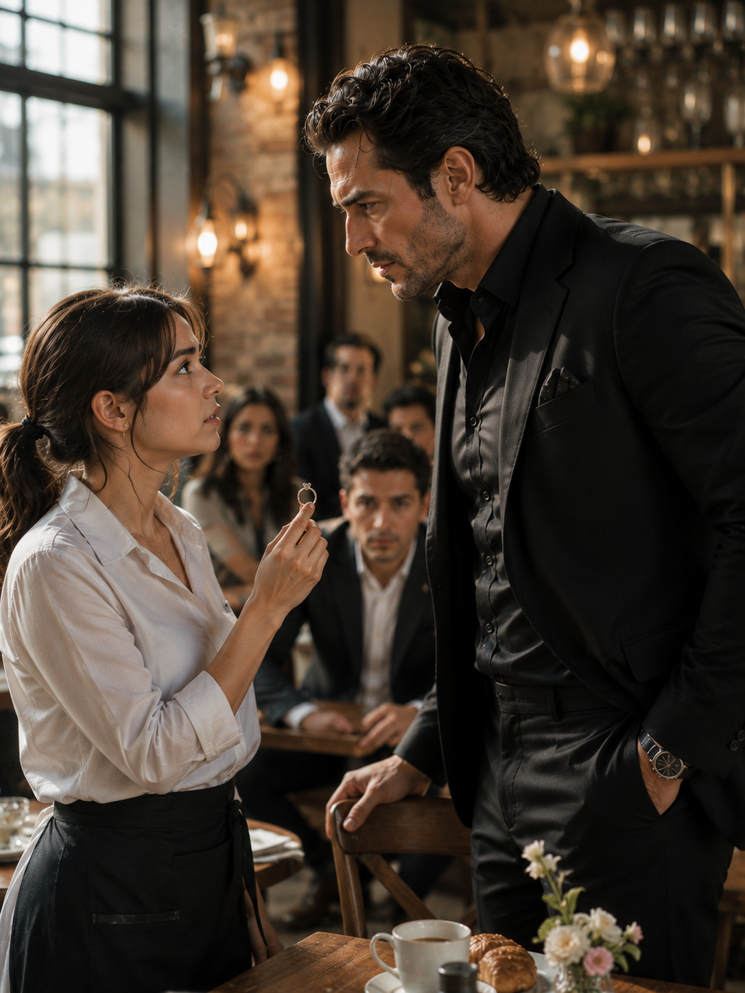 “Where Did You Get That Ring?” the Mafia Boss Demanded—The Waitress’s Answer Changed Everything