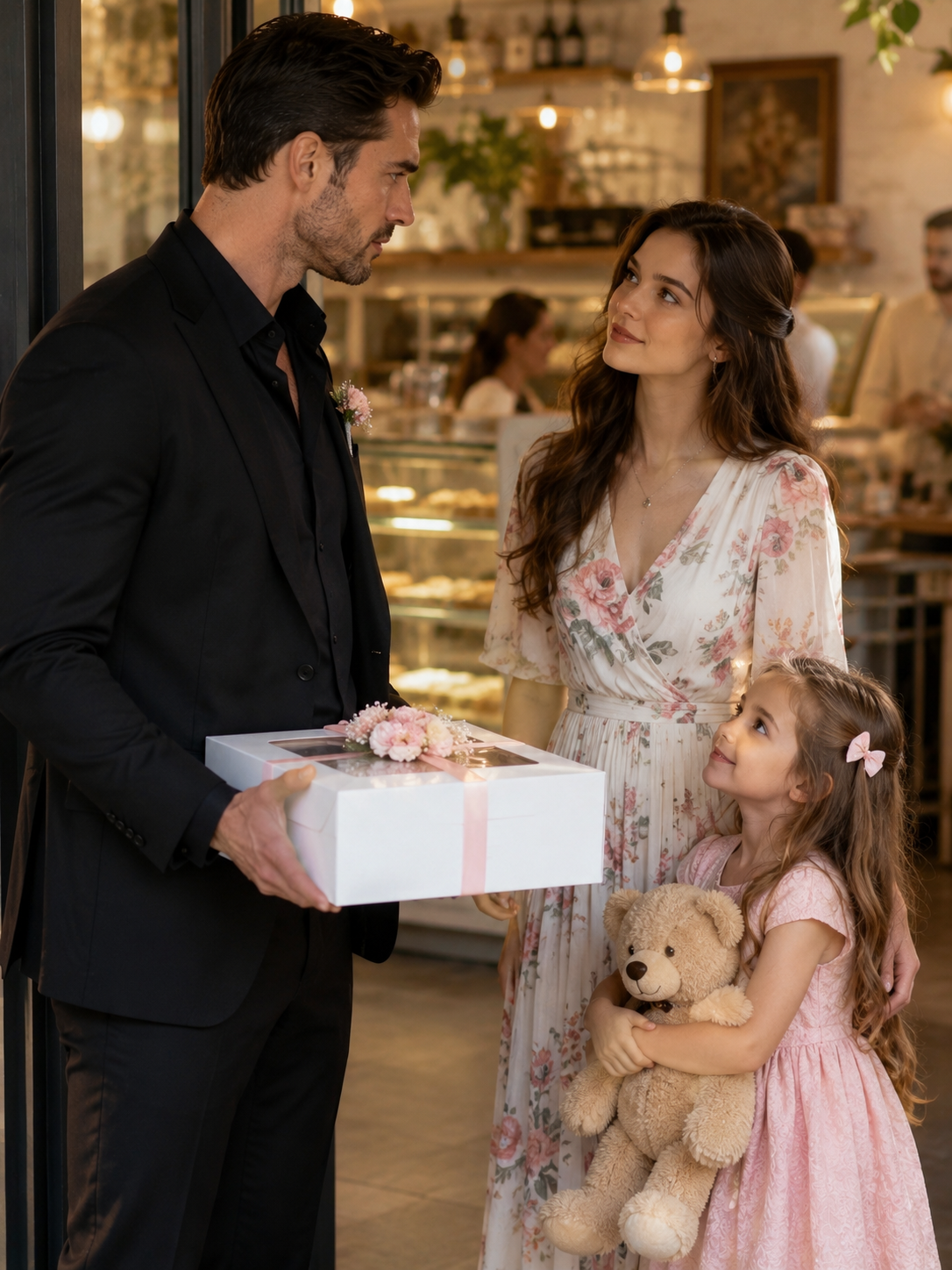 He Picked Up His Engagement Cake—But One Look At His Ex And The Little Girl Changed His Future Forever