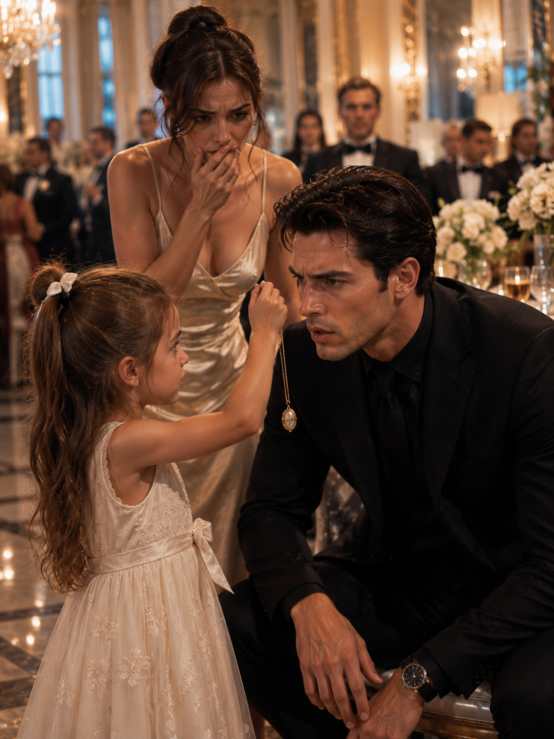 “That Necklace Belongs to My Mommy, Sir…” The Maid’s Little Girl Whispered — The Mafia Boss Was Left Speechless