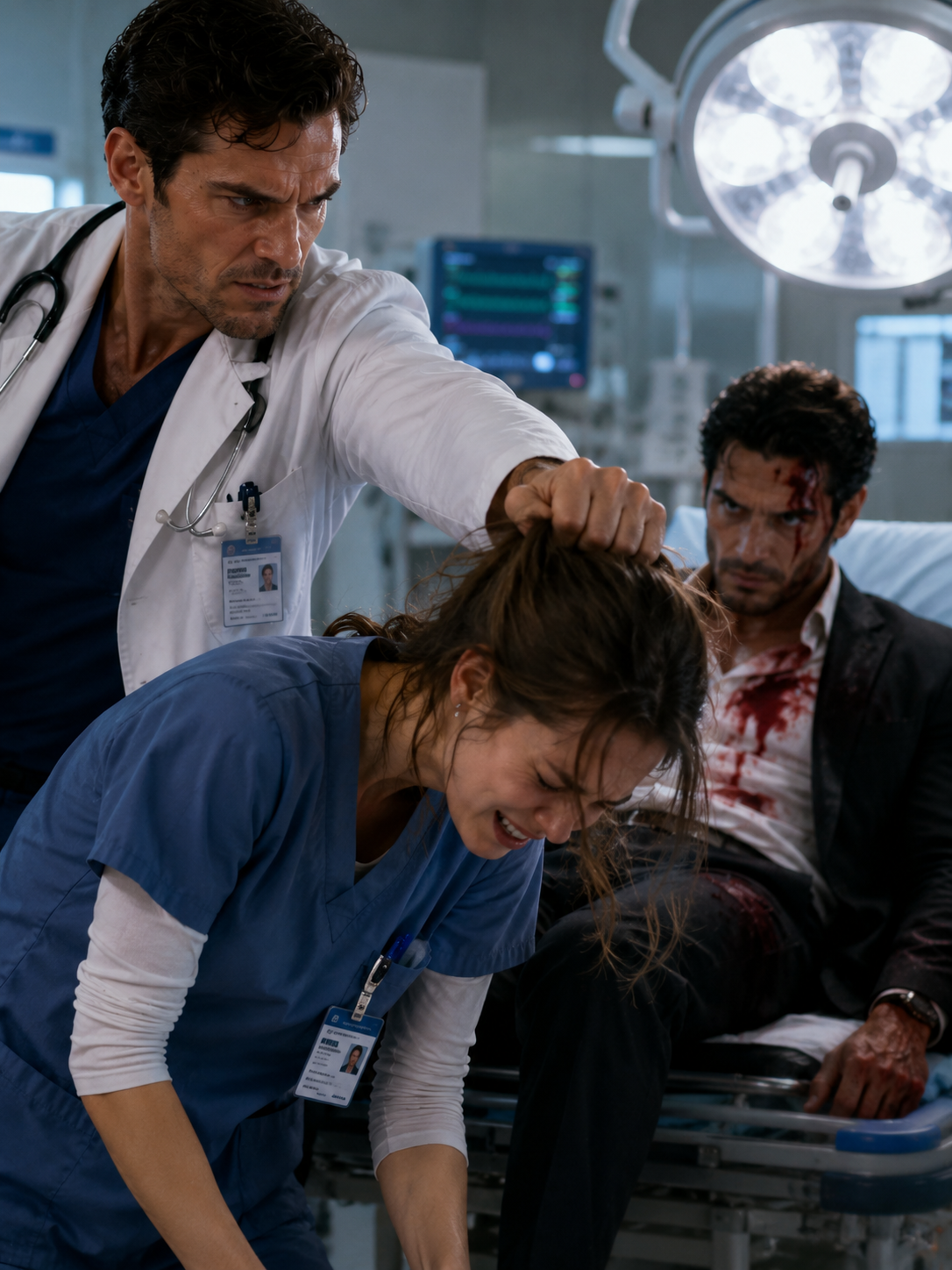 The Chief Surgeon Yanked the Shy Nurse’s Hair in the ER and Had No Idea the Bleeding Mafia Boss Was Watching