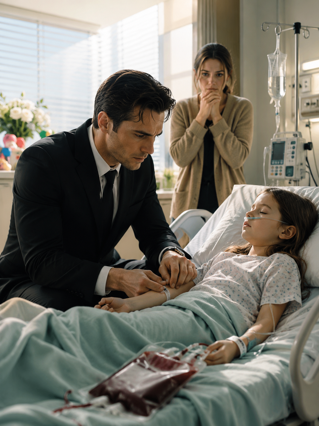 The Mafia Boss Gave Blood to a Dying Girl and the DNA Test Exposed the Daughter He Was Told He Could Never Have