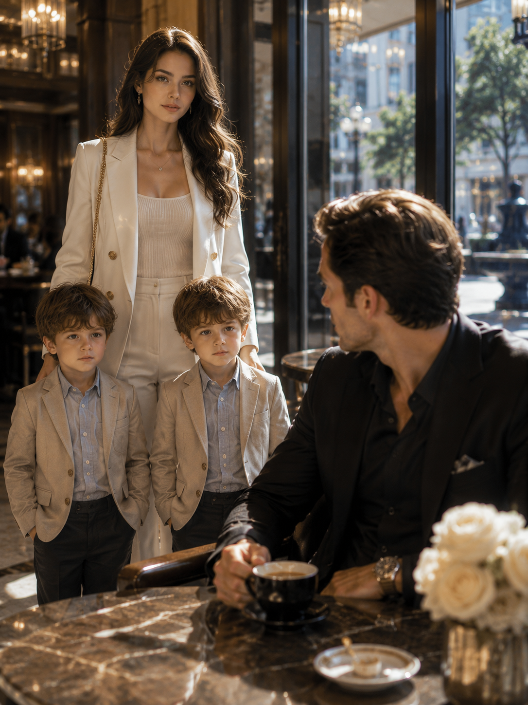 Mafia Boss Was Enjoying A Quiet Morning Coffee—Until His Former Fiancée Walked In With Two Identical Boys