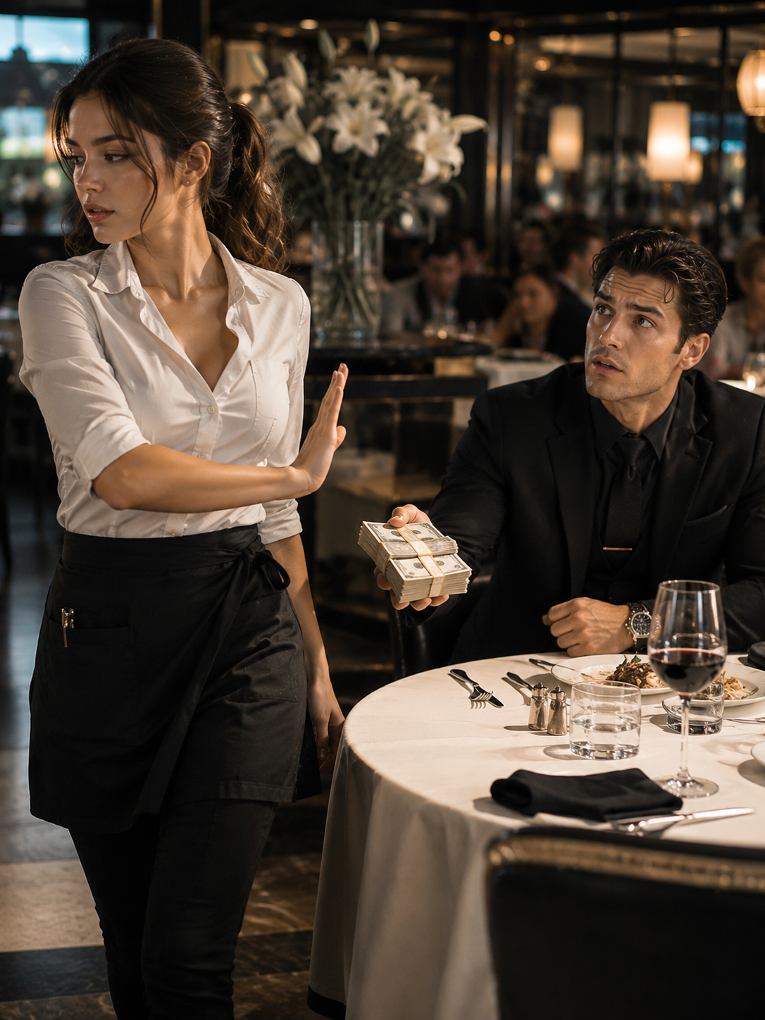 The Mafia Boss Had Never Believed In Love—Until A Waitress Rejected His Million-Dollar Tip And Walked Away