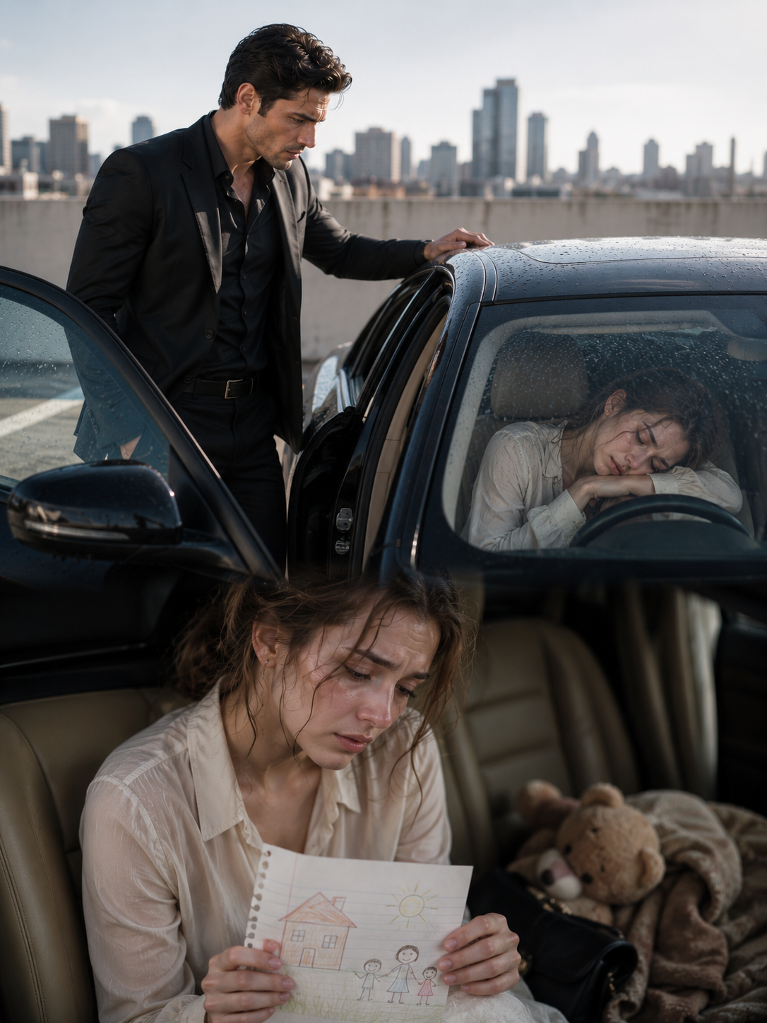 The Mafia Boss Found His Secretary Sleeping in Her Car—Then He Learned Why She Chose the Cold Instead of Asking Him for Help